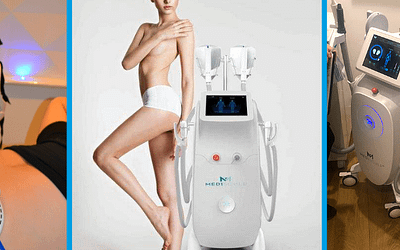 EMS Medisculp machine images for the Cryojuvenate New Year offers