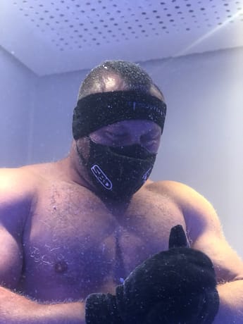 Britains Strongest Man Cryotherapy