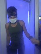 Kelly Holmes using Cryotherapy