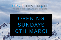 Innovating & Award Winning Cryotherapy Clinic Celebrating 2nd Anniversary! Two Day Discounts! Announcing Sunday Opening!