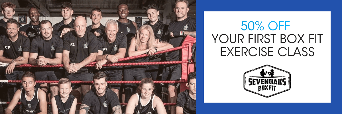 25% off your first class with Sevenoaks BOXFIT